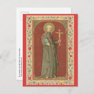 St. Camillus de Lellis (SAU 37; Floral Border) Postcard