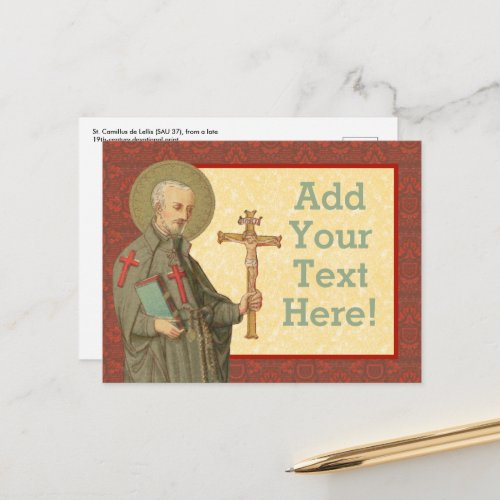 St Camillus de Lellis SAU 37 Postcard