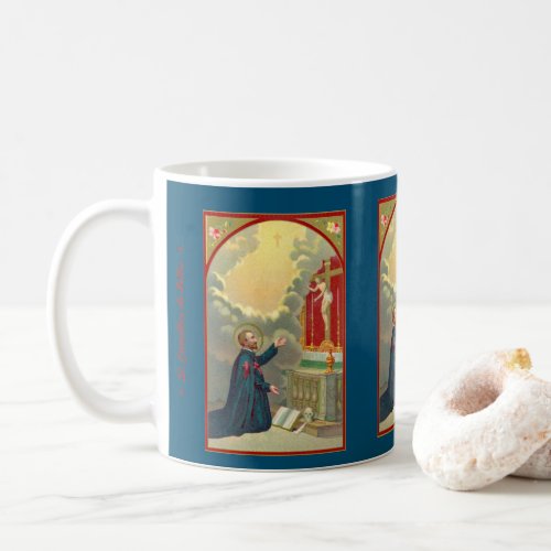 St Camillus Praying Before a Crucifix M 020 Coffee Mug