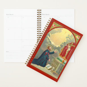 St. Camillus Praying Before a Crucifix (M 020) Planner