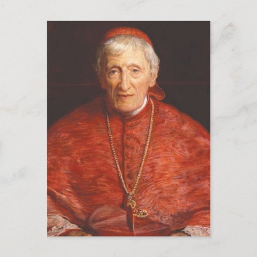 St Cardinal John Henry Newman Catholic Postcard