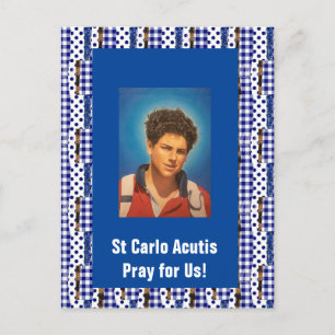 St Carlo Acutis Card