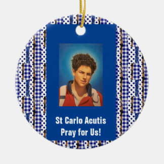 St Carlo Acutis Ceramic Ornament