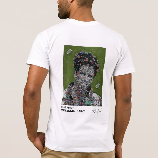 St. Carlo Acutis T-Shirt (Back)