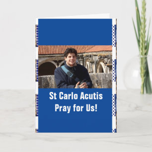 St Carlo Acutis Thank You Card