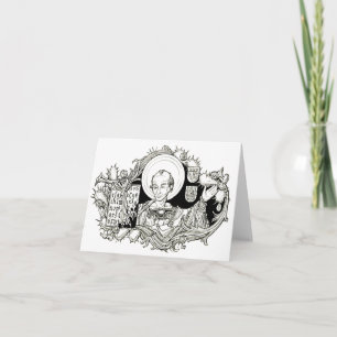 St.Cassian of Imola Notecard
