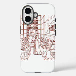 St Catherine Disputing with Scholars by Masolino iPhone 16 Case