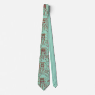 St Catherine Disputing with Scholars by Masolino Neck Tie