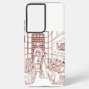 St Catherine Disputing with Scholars by Masolino Samsung Galaxy S21 Ultra Case