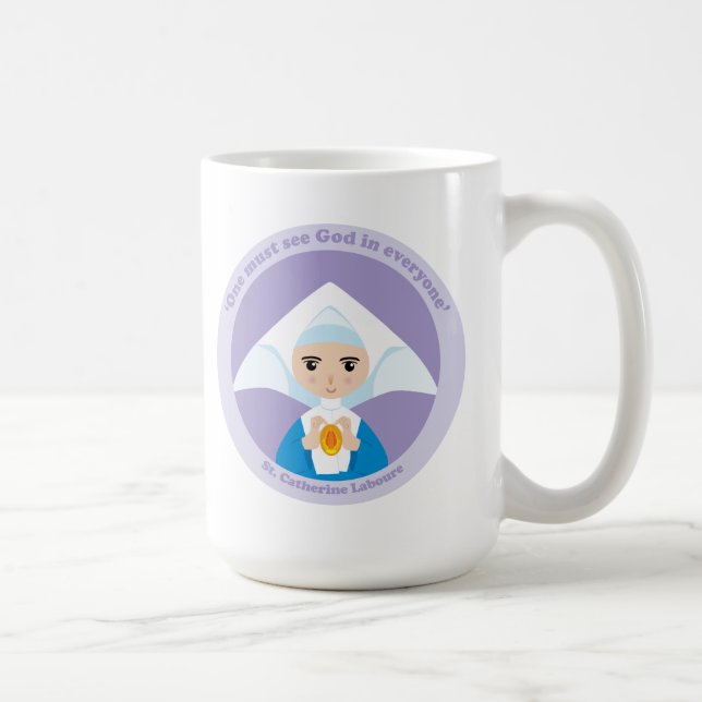 St. Catherine Laboure Coffee Mug (Right)