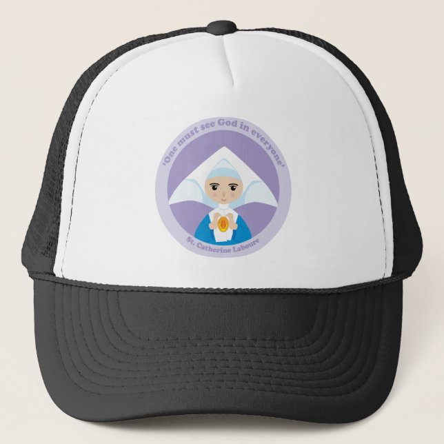 St. Catherine Laboure Trucker Hat (Front)