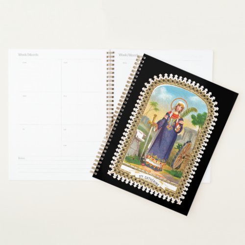 St Catherine of Alexandria in Egyptian Dress Planner
