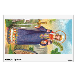 St. Catherine of Alexandria in Egyptian Dress Wall Decal