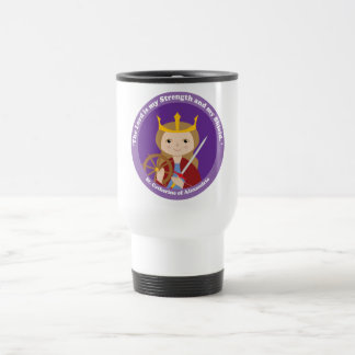 St. Catherine of Alexandria Travel Mug