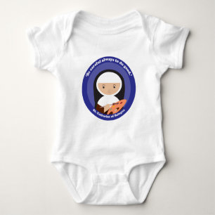St. Catherine of Bologna Baby Bodysuit