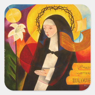 St. Catherine of Siena 2007 Square Sticker