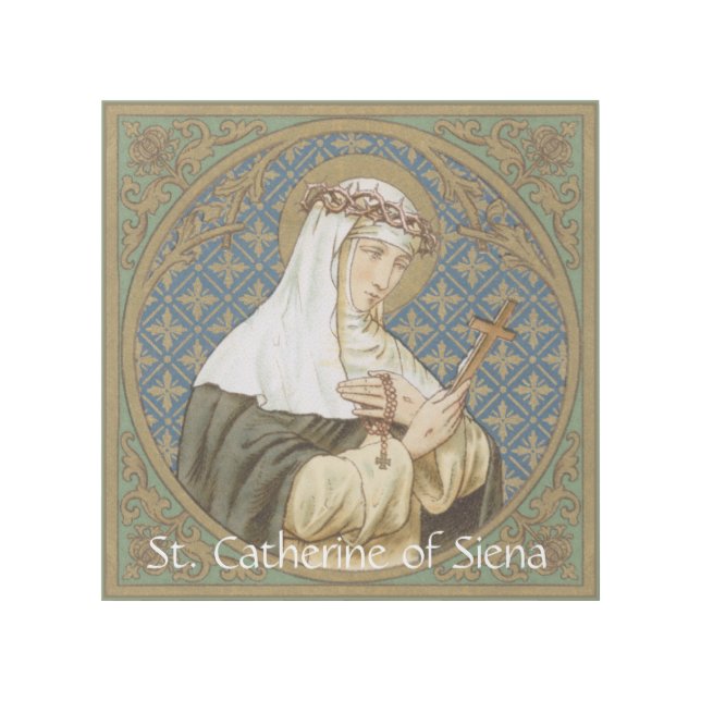 St. Catherine of Siena (BK 19) Gallery Wrap (Front)