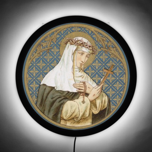 St Catherine of Siena BK 19 LED Sign