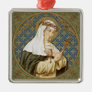 St. Catherine of Siena (BK 19) Metal Ornament