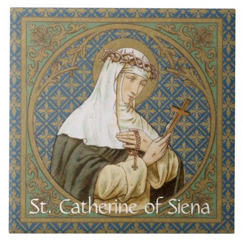 St Catherine of Siena BK 19 Tile 2