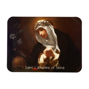 St. Catherine of Siena (Franceschini) Horizontal Magnet