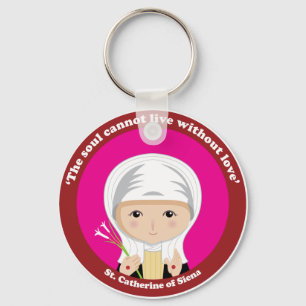 St. Catherine of Siena Keychain