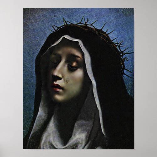 ST CATHERINE OF SIENA POSTER