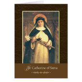 St. Catherine of Siena Pray For Us (Front)