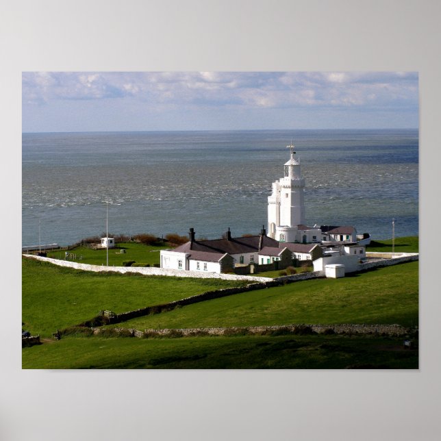 St Catherine's Lighthouse Poster (Front)