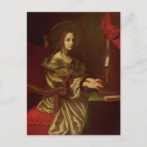 St Cecilia 2 Postcard