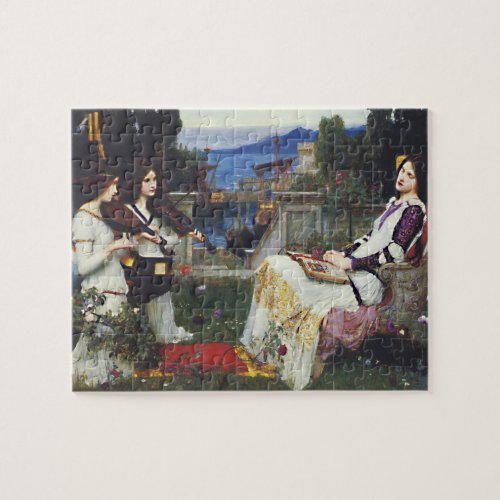 St Cecilia _  John William Waterhouse Jigsaw Puzzle