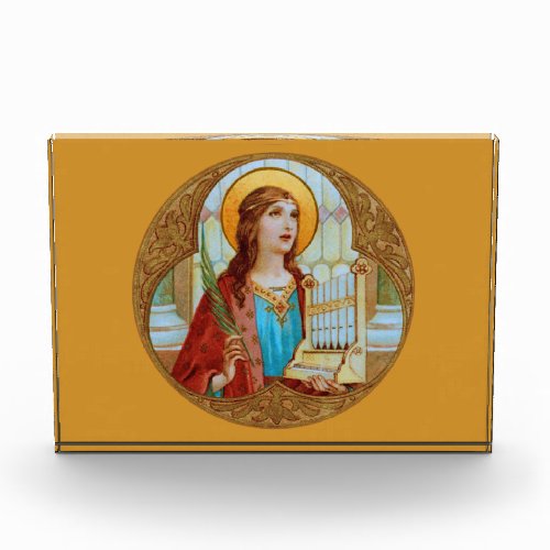 St Cecilia of Rome BK 003 Acrylic Award