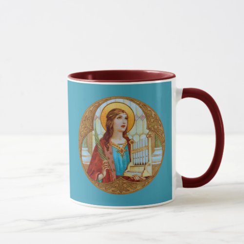St Cecilia of Rome BK 003 Coffee Mug 2