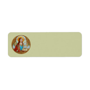 St. Cecilia of Rome (BK 003) Label