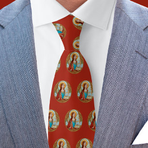 St. Cecilia of Rome (BK 003) Neck Tie