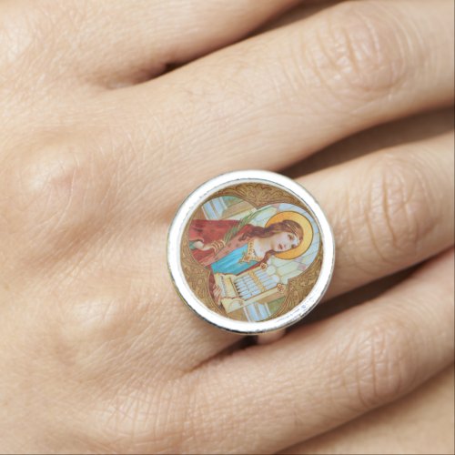 St Cecilia of Rome BK 003 Ring