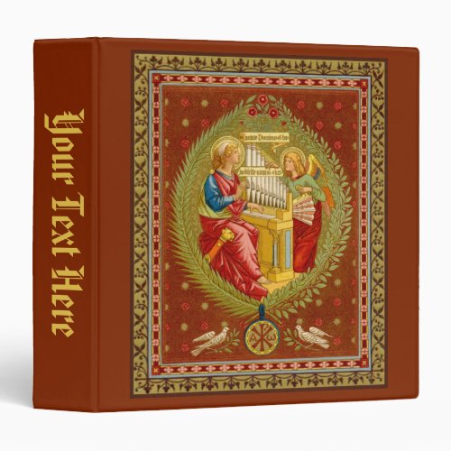 St Cecilia of Rome SNV 36 3 Ring Binder