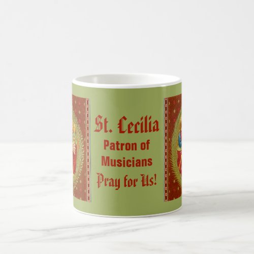 St Cecilia of Rome SNV 36 Coffee Mug 2