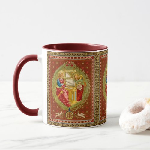 St Cecilia of Rome SNV 36 Coffee Mug 3