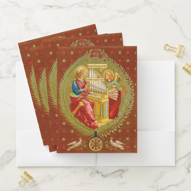 St. Cecilia of Rome (SNV 36) Pocket Folder (In Situ)