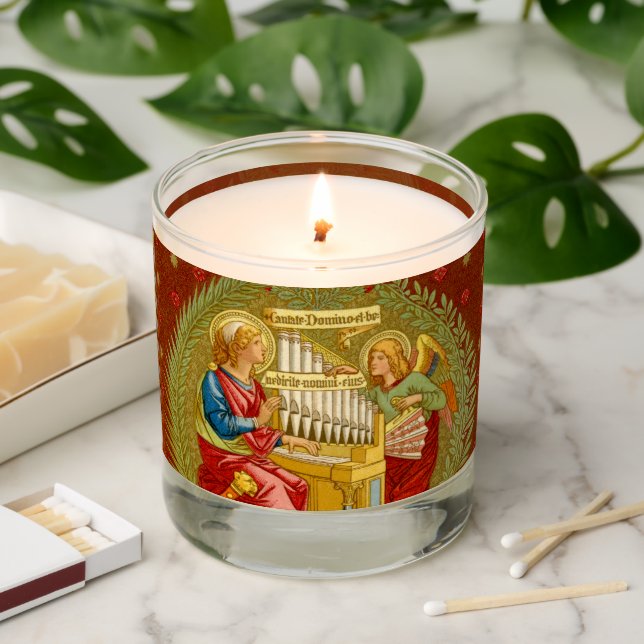 St. Cecilia of Rome (SNV 36)  Scented Candle (Lit)