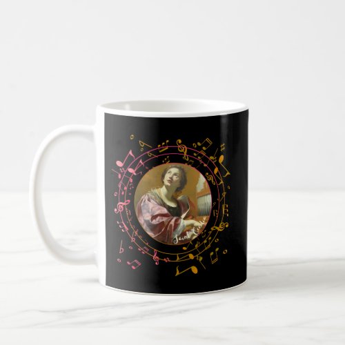 St Cecilia Patron Saint Of Musicians Catholic Musi Coffee Mug