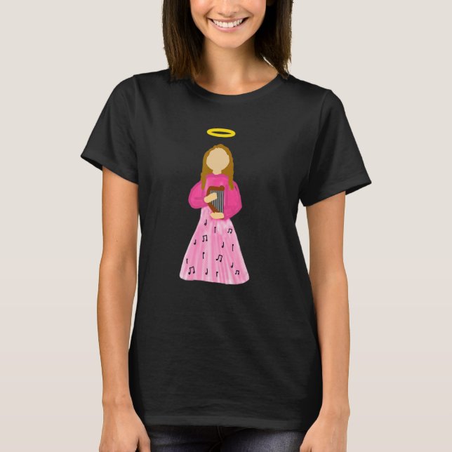 St Cecilia Patron Saint Of Musicians Catholic Musi T-Shirt (Front)