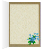 St. Cecilia Patroness of Musicians Cards (Inside (Right))