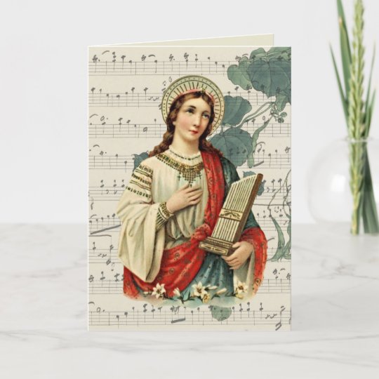 How did saint cecilia die image