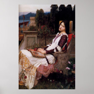 St Cecilia - Waterhouse Poster