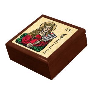 St. Cecilia with Hymn Board (Nuremberg) Gift Box