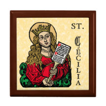 St. Cecilia with Hymn Board (Nuremberg)