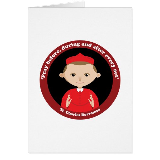 St. Charles Borromeo Cards (Front)