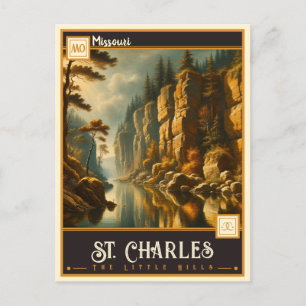St. Charles, Missouri   Vintage Postcard